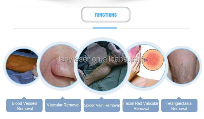 Vascular 980nm Laser Hair Tattoo Removal Machine Diode Pico Laser Machine