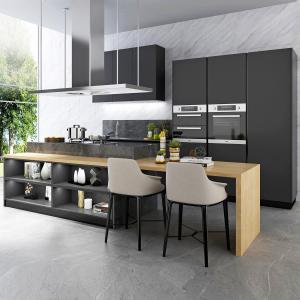 Wholesale High Gloss Lacquer Modular Kitchen Cabinets Trendy White Plywood Cupboards from china suppliers