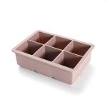 Ice tray food grade silicone ice tray mold silicone 6 grid ice cube mold 6 grid