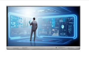 Wholesale 86 Inch Smart Board Interactive Whiteboard 3840*2160 Wide View Angle Interactive touch display from china suppliers