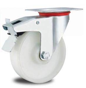 Wholesale 5 inch white PP caster wheels from china suppliers