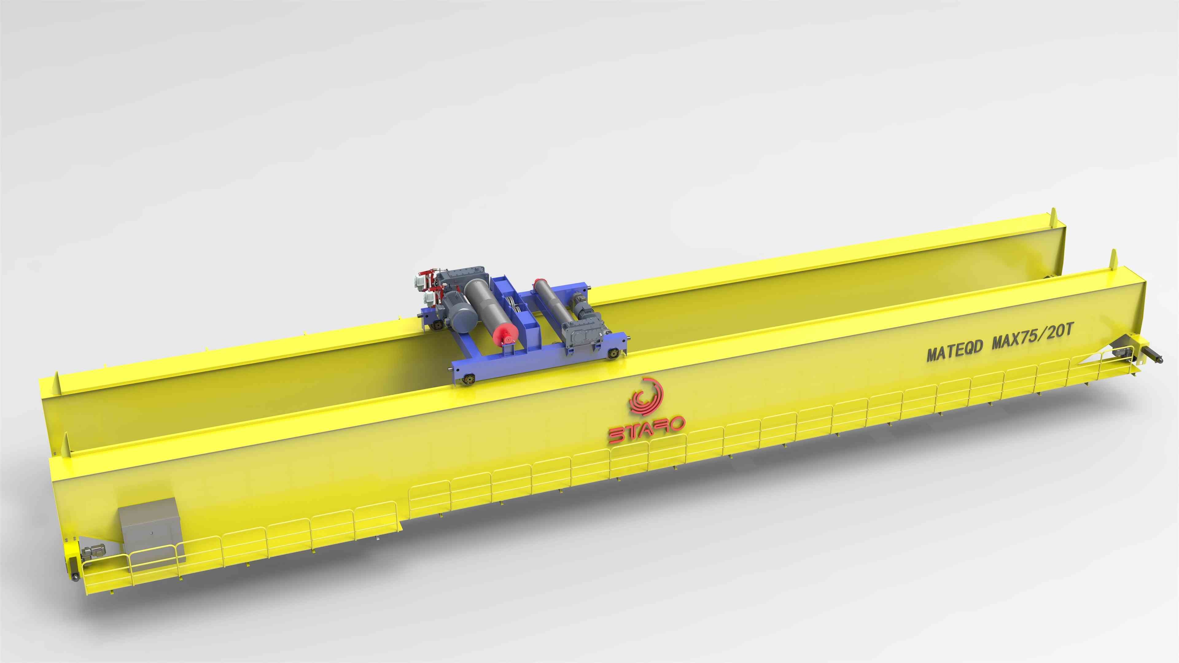 Girder Type Double Type Double Girder Overhead Crane for Easy Operated Bridge Crane