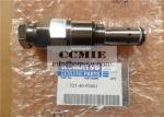 Safety Stainless Steel Hydraulic Main Relief Valve , Komatsu Excavator Relief