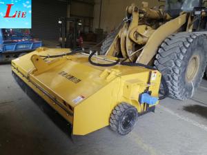 Wholesale China road sweeper road cleaning machine for wheel loader road sweeper for skid steer from china suppliers