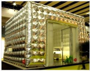 Wholesale 2013 silver inflatable cube tent from china suppliers