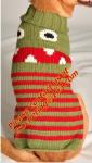 Colorful knit blanket, handmade wool blanket, knit blanket, knit dog sweater,