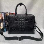 Authentic Crocodile Skin Businessmen Briefcase Laptop Handbag Genuine Exotic