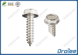 Wholesale Stainless Steel 316 Self Tapping Sheet Metal Screw Hex Washer Head ST6.3 x 50mm from china suppliers