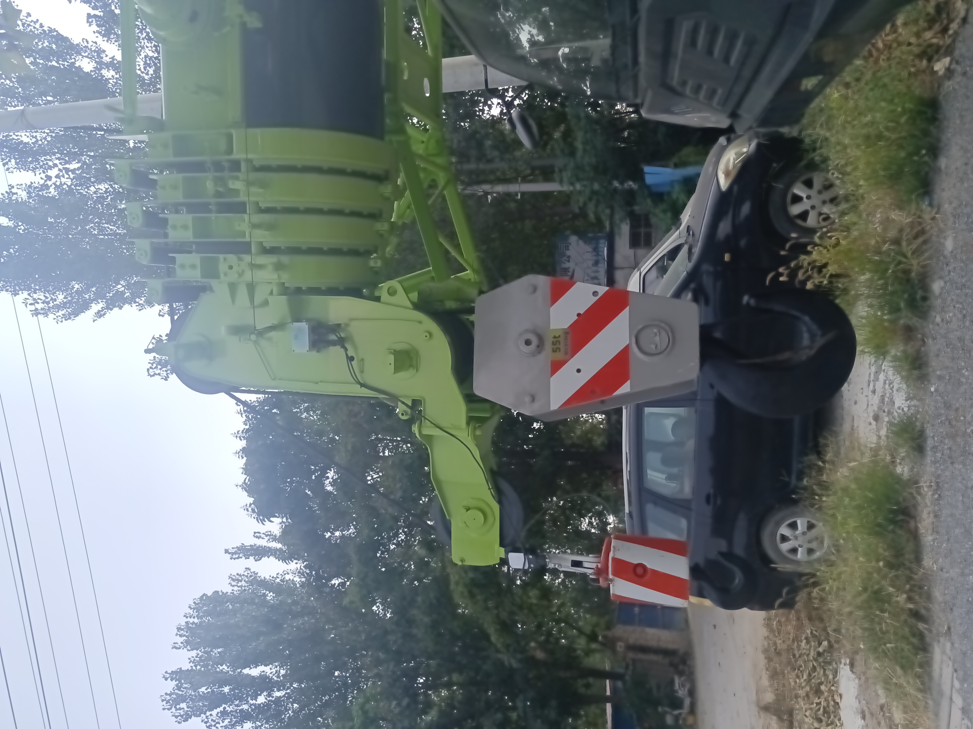 50t Used Telescopic Arm Crane with 25M Max. Lifting Height Hydraulic Cylinder Other