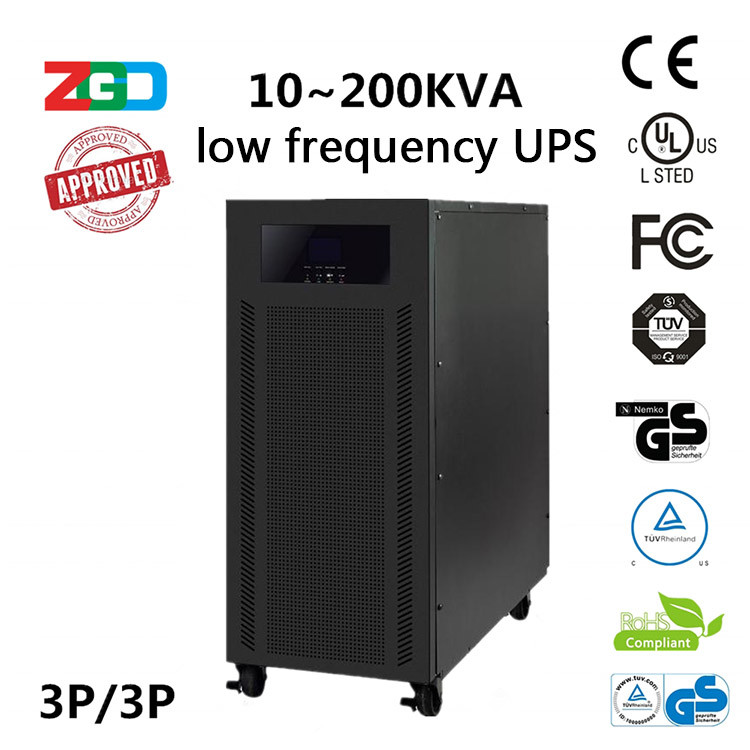 400V 64KW Low Frequency Online Ups 80KVA 3 Phase Pure Sine Wave