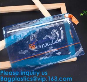 Wholesale Horizontal Zipper Bags Design Zipper Bags Logo Frosted Poly Bags For Clothes Shirt Swimwear Bikini Beach Bag Packaging from china suppliers