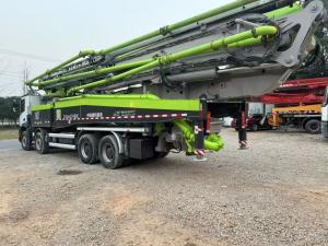 Wholesale Highway Construction Used Trailer Line Pump Concrete Truck Mounted from china suppliers