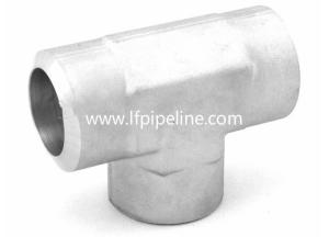 Wholesale welded stainless steel pipe fittings tube socket weld union tee from china suppliers