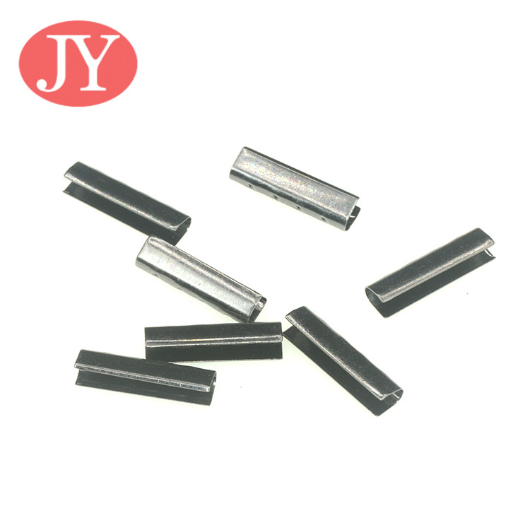 jiayang aglet painting color blue color mesh brass tips aglets brass tip