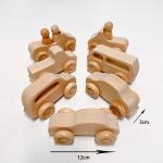 Rainbow 35.5cm Coloured Wooden Building Blocks Large Baby