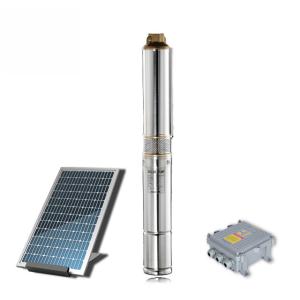 Wholesale 3 inch,4 inch Deep Well Centrifugal Solar Submersible Pump, Stainless Steel Brushless Dc Solar Pump from china suppliers