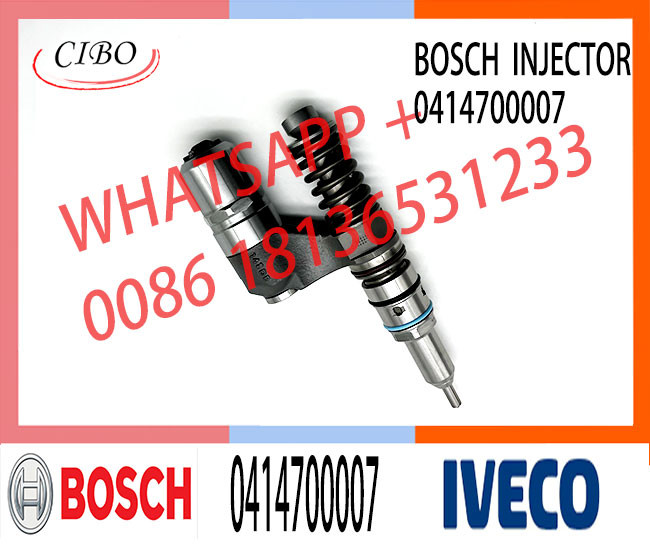 0414700007 Diesel injector assembly common rail injector 0414700007 for diesel engine
