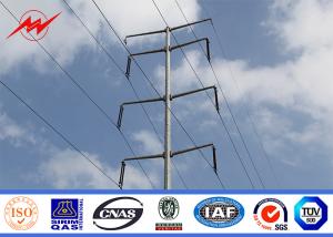 Wholesale 400 KV Steel Utility Galvanized Steel Poles With Shock Resistance Power Line from china suppliers
