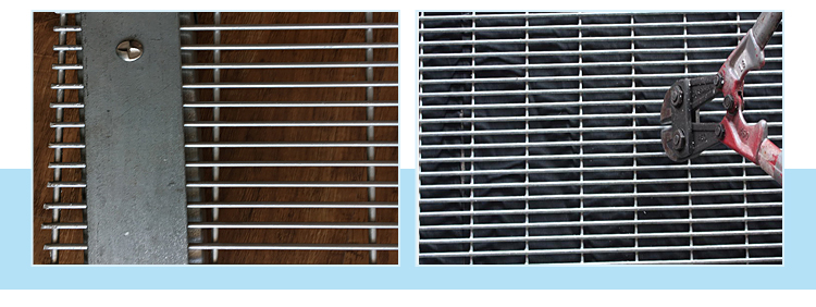 Wholesale high security welding 358 anti climb panel fence