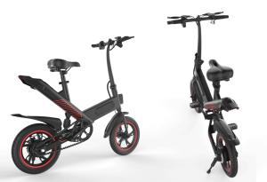 Wholesale 14 Inch Portable Folding Electric Bike Aluminum Alloy Frame For Adults from china suppliers