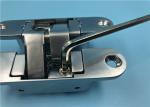Pearl Chrome Left Open Concealed Hinges For Interior Doors 35mm Thickness
