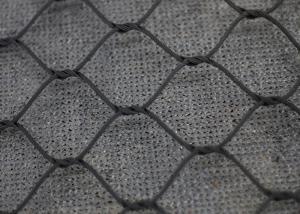 Wholesale Weatherproof SS316 Knotted Rope Mesh , Black Oxide Wire Cable Netting from china suppliers