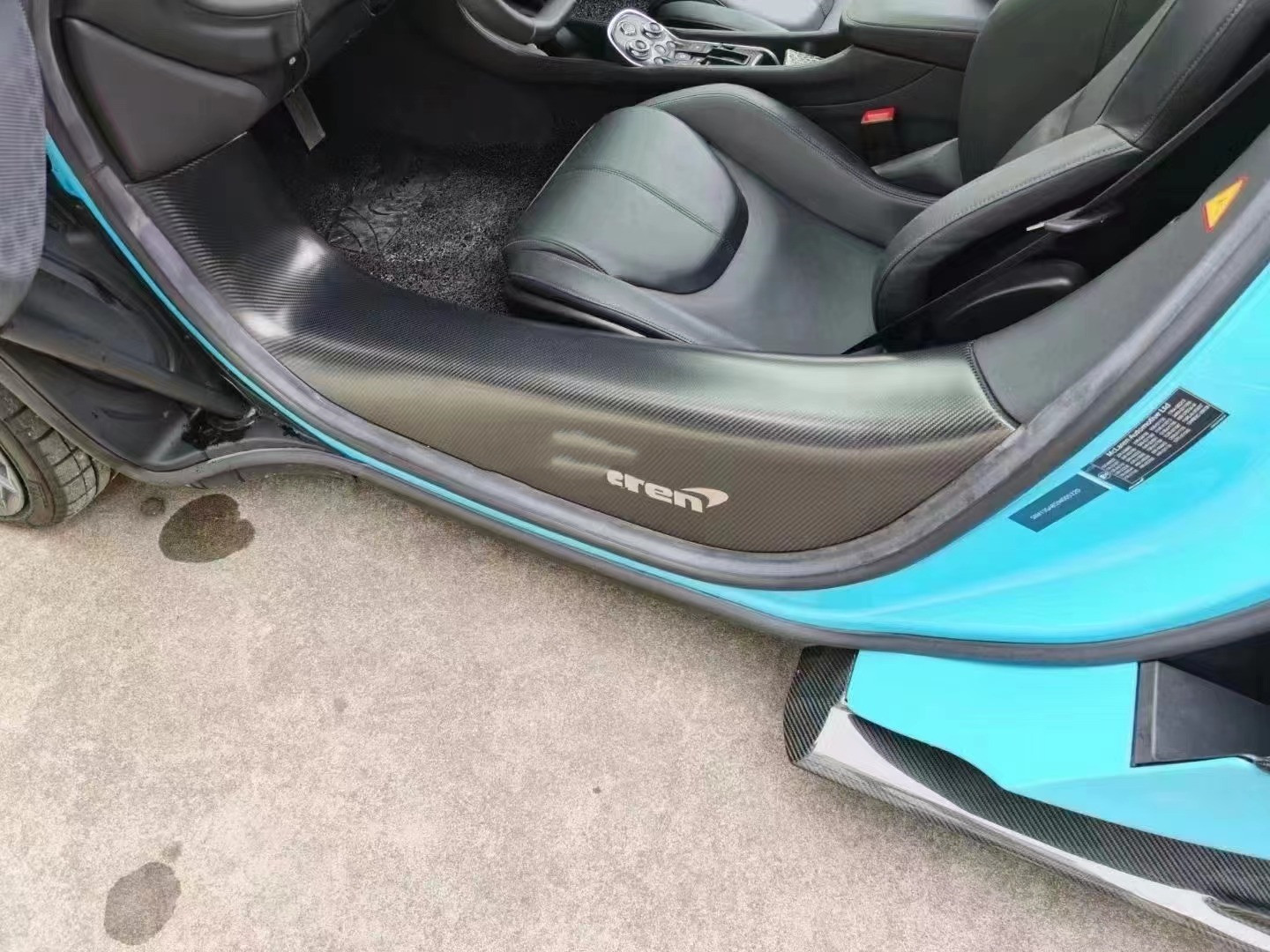 For McLaren 540c 570s 720s Dry Carbon Fiber Threshold 540c 570s 720s Upgraded NOVI Style Door Panels