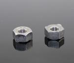 DIN Standard Carbon Steel Galvanized Hex Nuts M2 - M12 OEM For Machinery