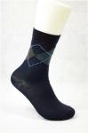 Black Room Polyester Adults Anti Slip Socks With Cotton / Spandex / Elastane