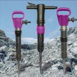 Air Pick Hammer Portable Rock Drill Concrete Breaker Pneumatic Rock Drilling