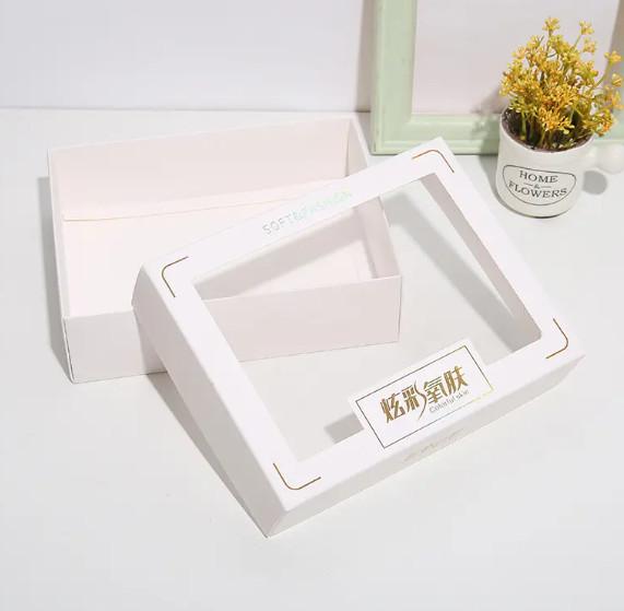Custom Product Display Carton Underwear Socks Clothing Packaging Box With