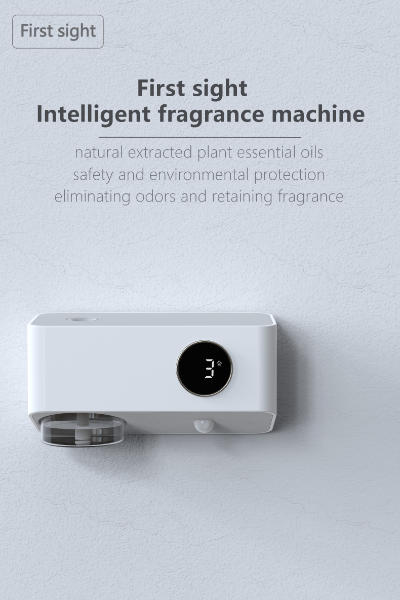 HOMEFISH Aroma Scent Essential Oil Diffusers Intelligent Fragrance Machine 40ml OEM ODM