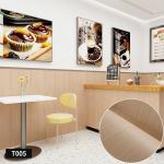 PVC Removable Wallpaper Wood Grain 1.22M*50M Brown Wood Grain Wallpaper