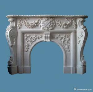 Wholesale chinese contemporary marble fireplace surround mantel from china suppliers