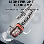 FTYD-08 LED Headlamp 200-400 Lumens IPX4 With White Light ABS For Outdoor