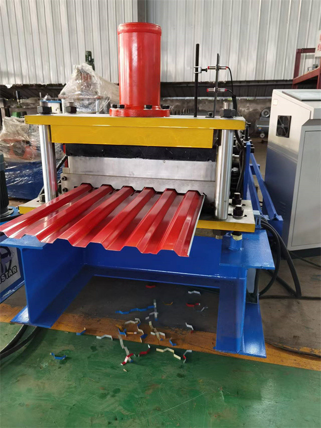 4kw 40m/min Shutter Door Roll Forming Machine 0.8-1.5mm Thickness