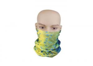 China High Elastic Fishing Tube Head Scarf , Sun Protection Bandana 100% Microfiber Polyester on sale