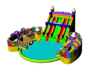 Wholesale Adult And Kids Inflatable Water Park Playground Swimming Pool from china suppliers