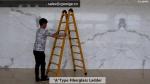 Collapsible 2.05m 2X8 Fiberglass Telescoping Ladder