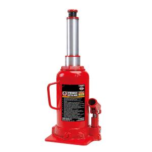 Wholesale 8 Ton Double Ram Bottle Jack 285 mm Lifting Heigh Carry Handle from china suppliers