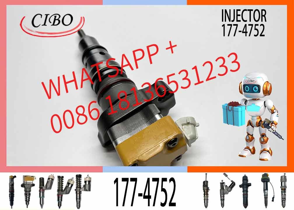 Excavator Injector 178-6343 1786343 177-4753 1774753 177-4752 1774752 171-9704 for 3126 Engine Parts Diesel Nozzle Assem