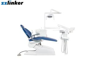 Wholesale Blue / Purple Dental Chair Unit Steel Metal 8 Color Optional Wooden Case Package from china suppliers