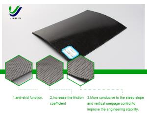 Wholesale Textured HDPE Geomembrane For Slope Engineering And Dam Anti Seepage from china suppliers