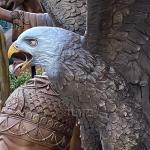 Large Outdoor Eagle Statues Bronze Sculpture Life Size Metal Animal Home Decor