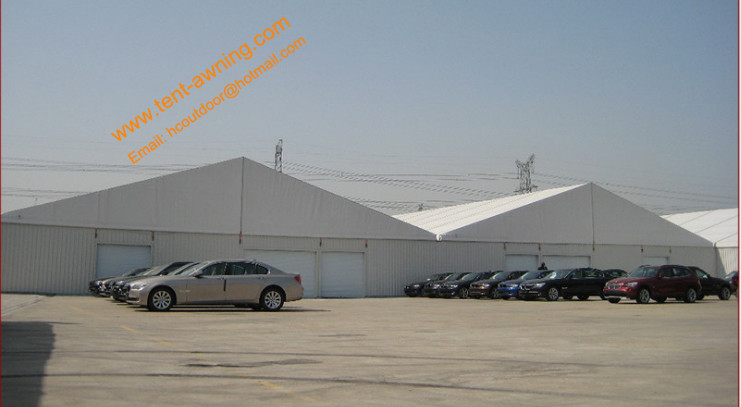 White Marquee Tent Large Aluminum Structure Waterproof Exhibition Event Tents