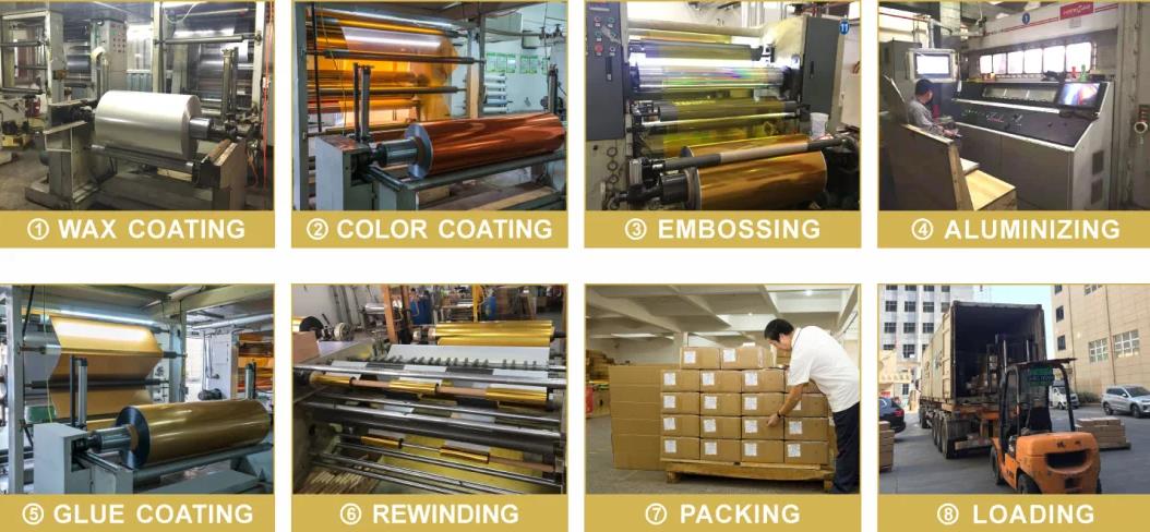 Metallized CPP VMCPP Plastic Packing Film with 70000 Ton/Year Production Capacity