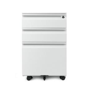 Wholesale File Storage 2 Drawer Full Steel 1mm H600mm Metal Mobile Pedestal from china suppliers