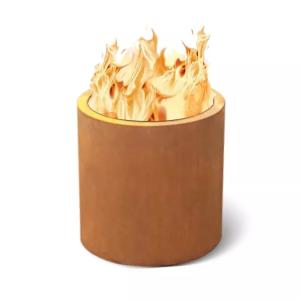 Wholesale Outdoor Camping Fire Pit Corten Steel Wood Burning Stove For Cooking And Heater from china suppliers