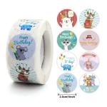 0.04mm Personalised Happy Birthday Gift Stickers 0.06kg/Pcs