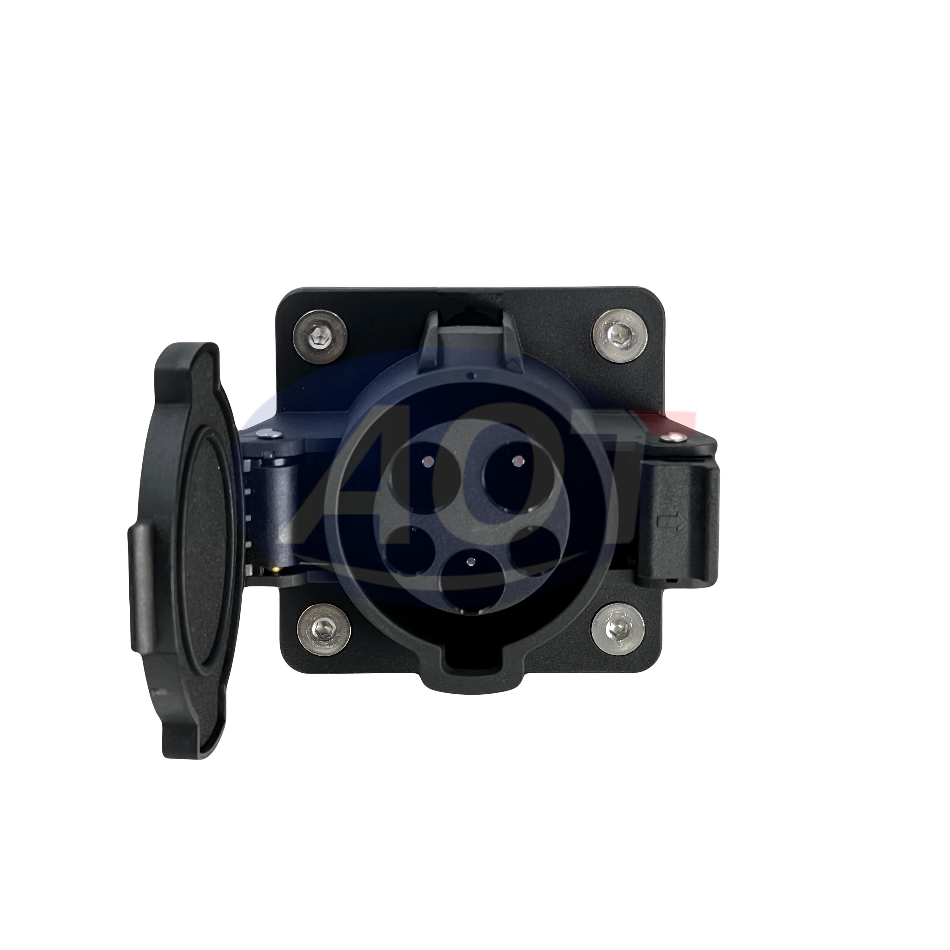 220V-250V 32A/50A SAE J1772 Connector Type 1 EV Socket for Charging Station EV Vehicle